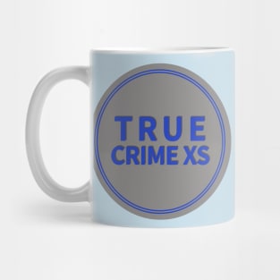 True Crime XS Season One Emblem in Blue Mug